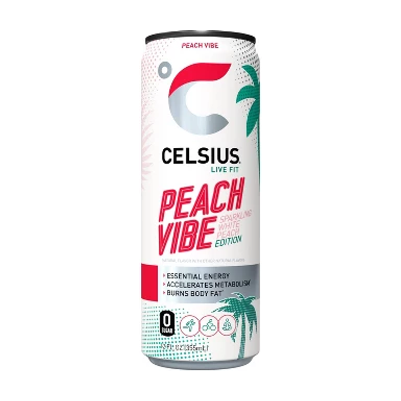 Celsius Sparkling Peach Vibe