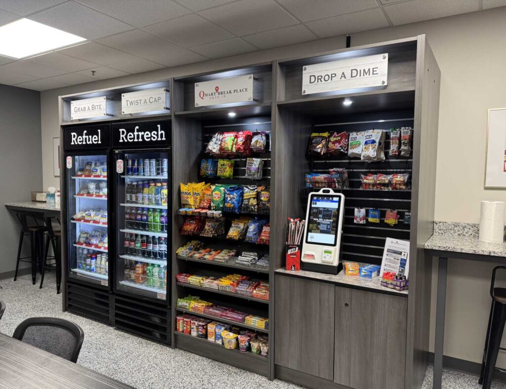 Smart cooler in hotels setting